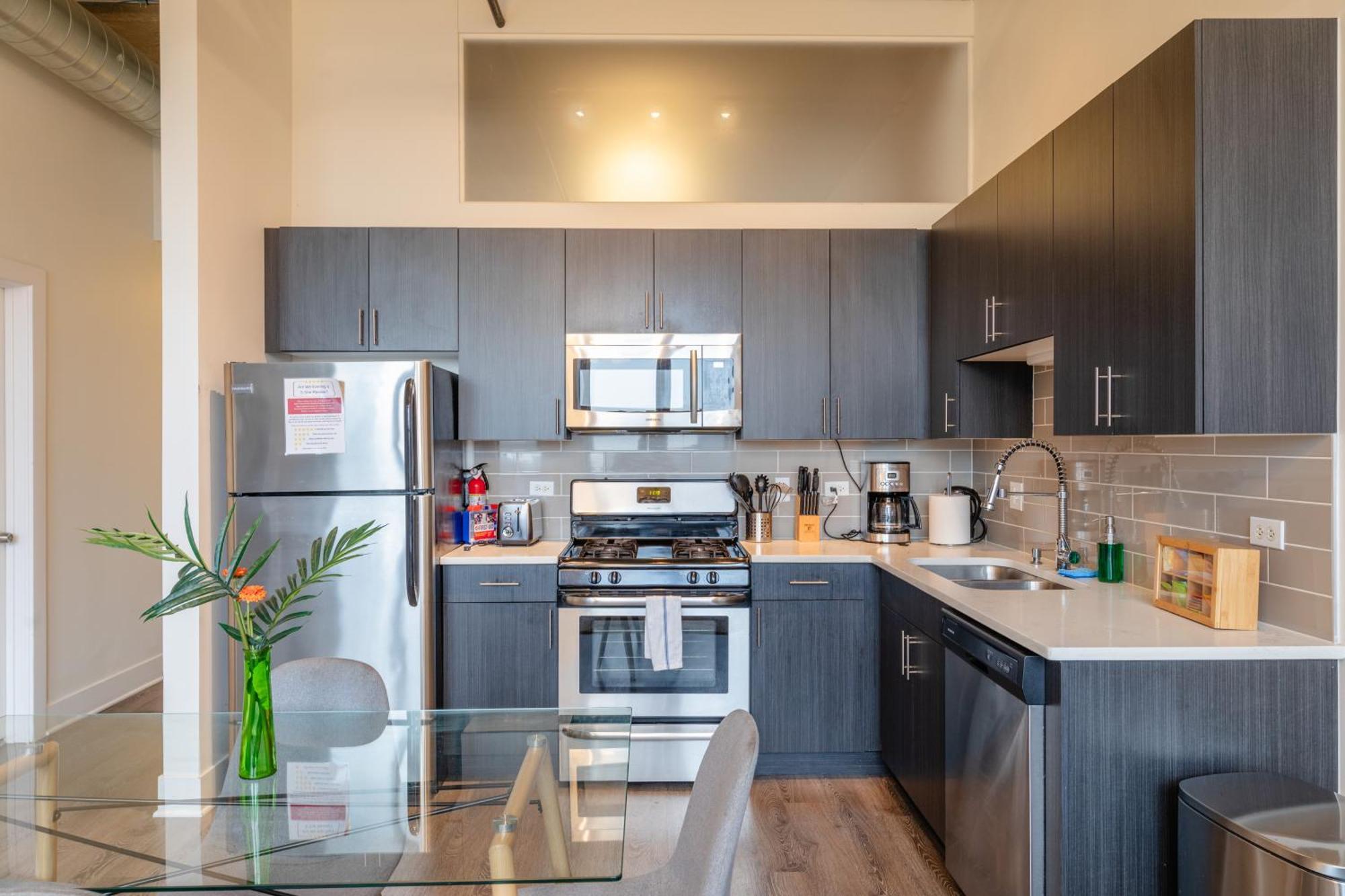 Family Friendly 2Br South Loop Suite With Optional Parking And Gym Access Sleeps Up To 8 Near Mccormick Place And Soldier Field Chicago Eksteriør bilde
