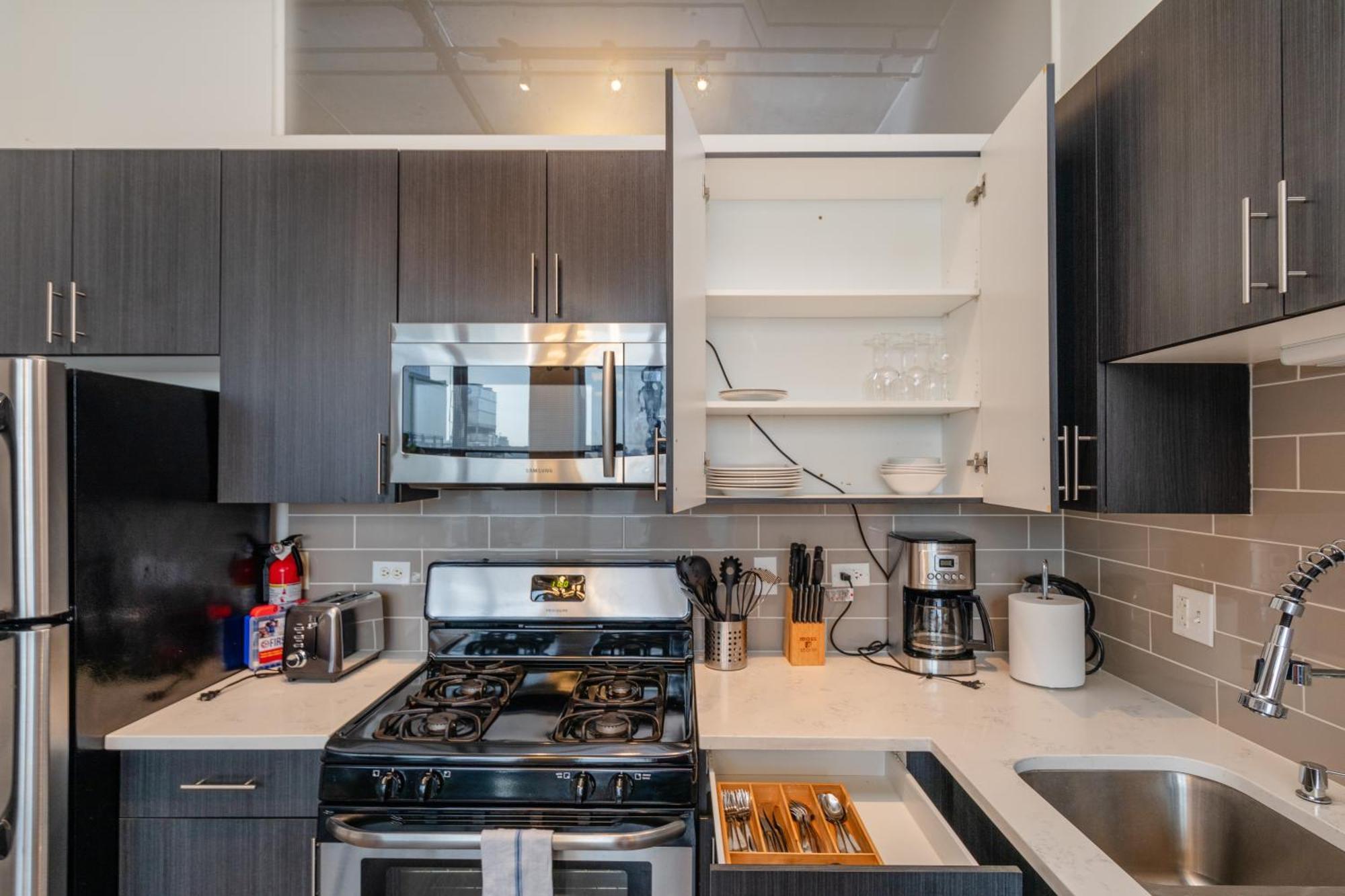 Family Friendly 2Br South Loop Suite With Optional Parking And Gym Access Sleeps Up To 8 Near Mccormick Place And Soldier Field Chicago Eksteriør bilde