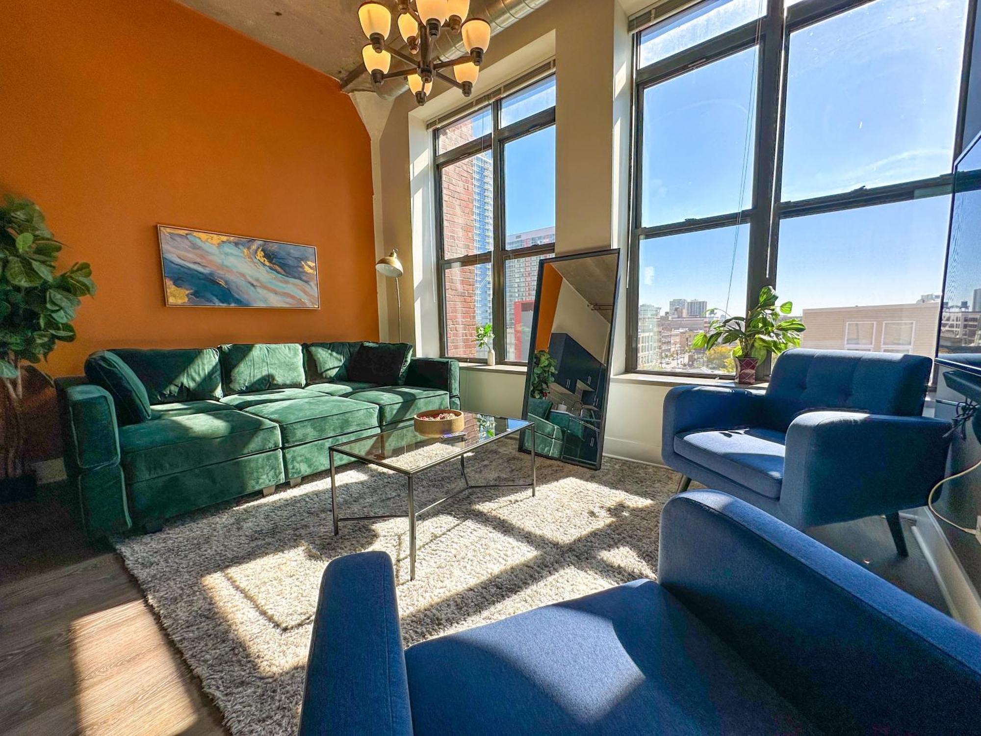 Family Friendly 2Br South Loop Suite With Optional Parking And Gym Access Sleeps Up To 8 Near Mccormick Place And Soldier Field Chicago Eksteriør bilde