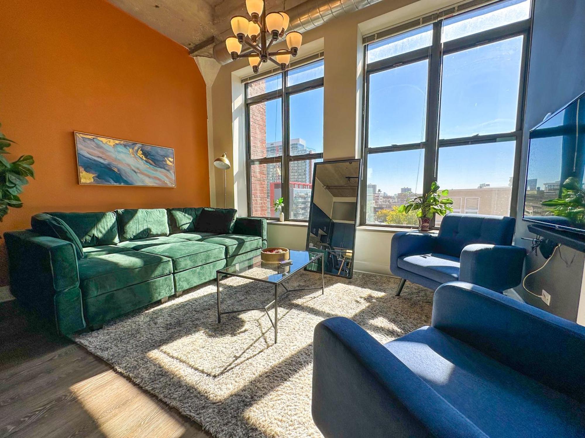 Family Friendly 2Br South Loop Suite With Optional Parking And Gym Access Sleeps Up To 8 Near Mccormick Place And Soldier Field Chicago Eksteriør bilde